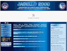 Tablet Screenshot of jagello.org